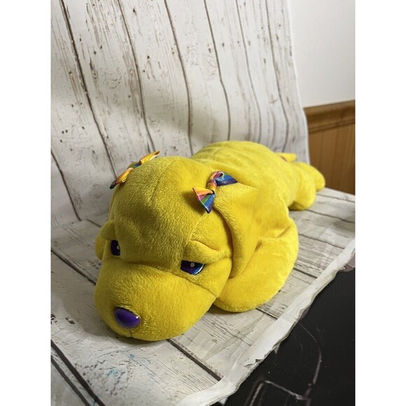 Vintage 90´s Retro Lisa Frank Candy Girl Yellow Dog 17...